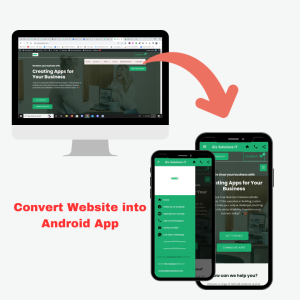 Convert Website into Android App biz solutions It